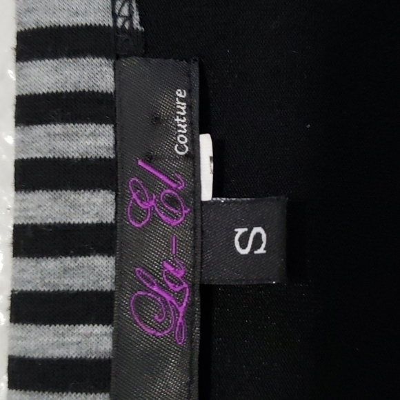 La - El Couture Asymmetric Top, Size S - Picture 4 of 13